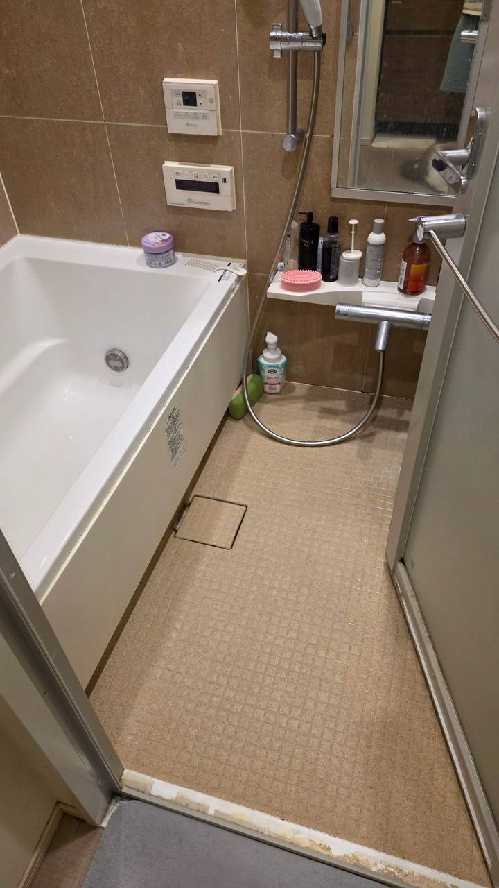 おそうじフレッシュ浴室クリーニングBefore/After