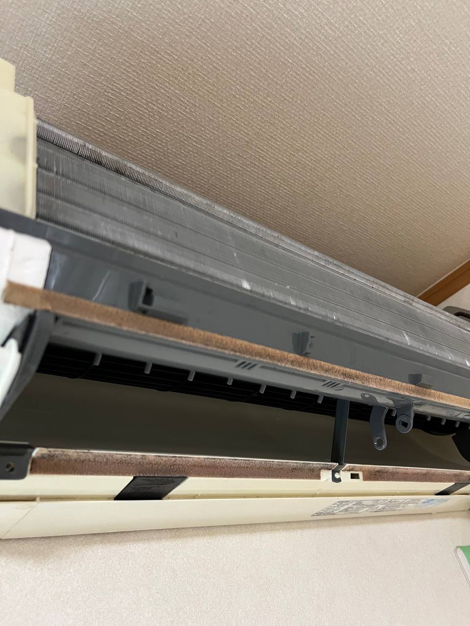 エアコン分解クリーニング後のファン部分