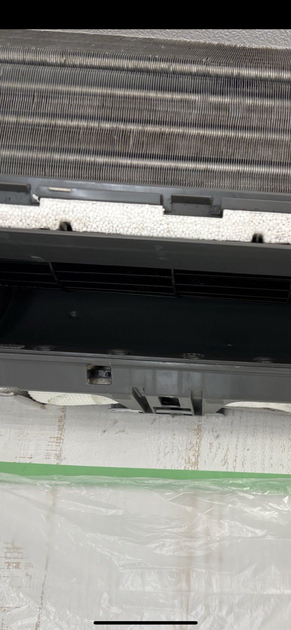 エアコン分解クリーニング後のファン部分